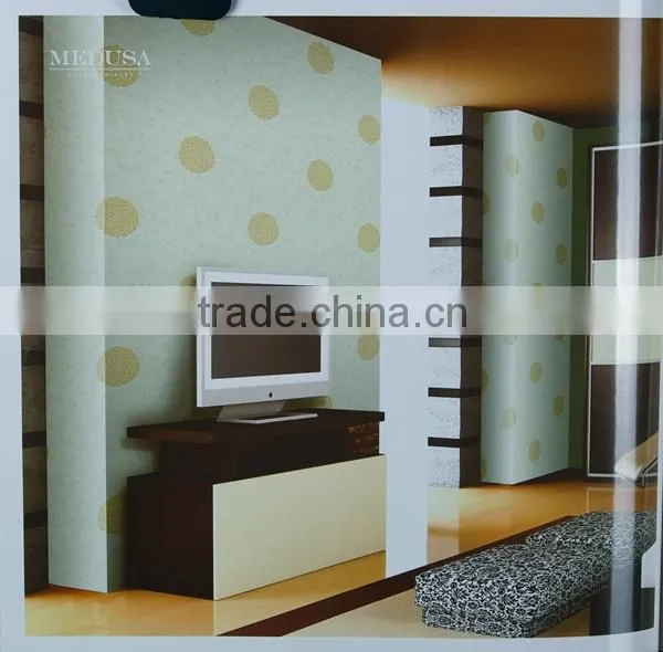 vinyl wallpaper with Chinese beautiful flowers