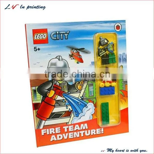 durable aseptic color puzzle book/ child Book/ book printing