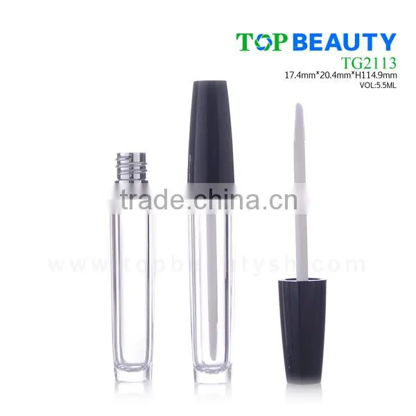 TG2113- 5.5ml Olives Shape Lipgloss Tube Containers With Brush