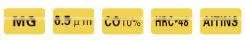 480 Low Price Gold Kinfe 4 Flutes Square End Mills