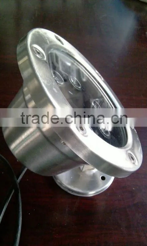 Led underwater light 7W/9W stainless steel12V/24V White Warm White RGB IP68 ce 2013