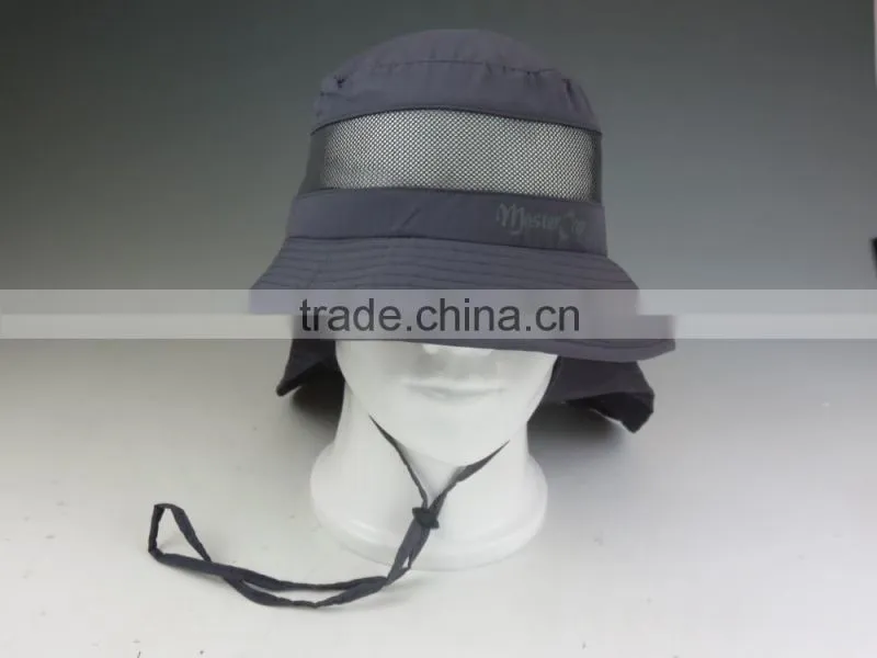 grey sinamay hat fishing hat