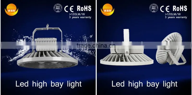 High Efficiency super quality industrial 100w IP65 die cast aluminium housing led high bay light