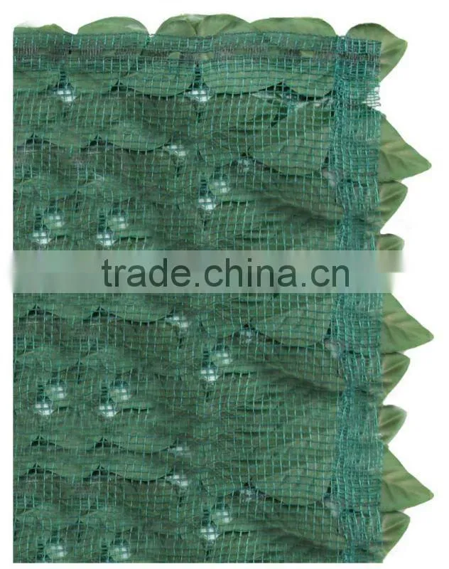 Artificial leaf fence