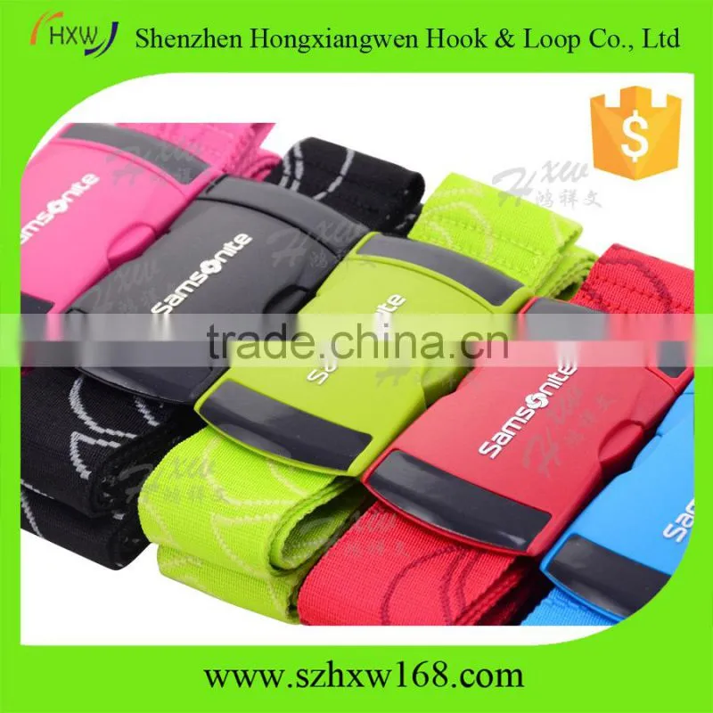Heavy duty double luggage belt /cross strap for luggage