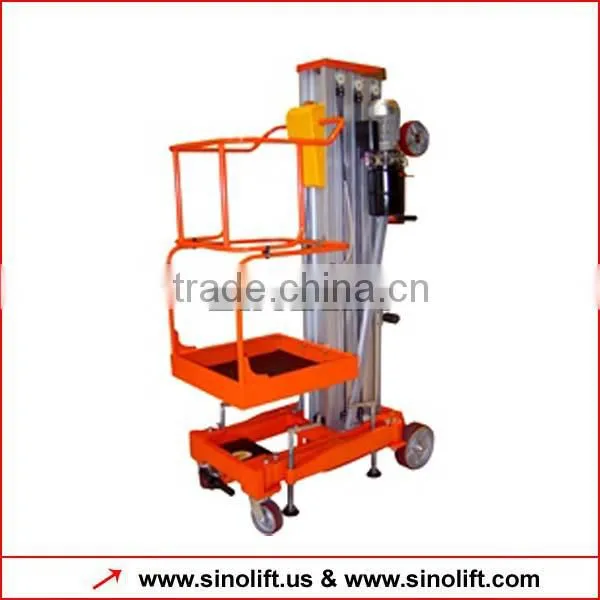 EGTWY Series Aluminum Mast Aerial Work Platform