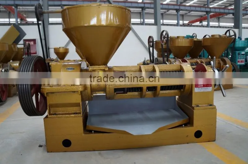 Higher oil output sesame oil press machine