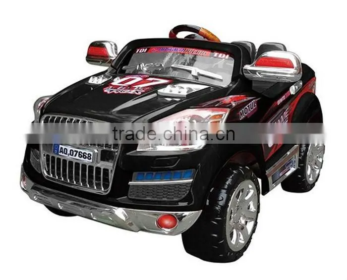 2016 Double Drives battery operating plastic kids ride on car 12V