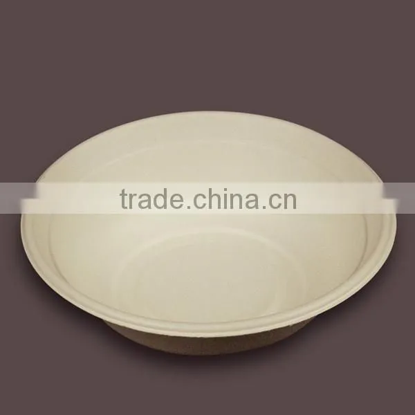 Disposable natural pulp moulded plates