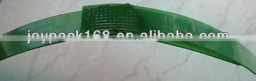 Manual use/Machine use PET straps green color