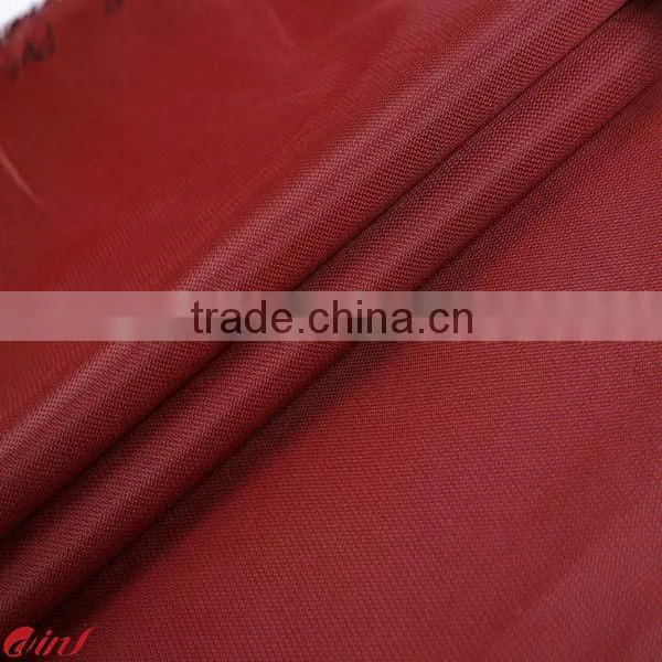 Black yarn 100% polyester canvas fabric