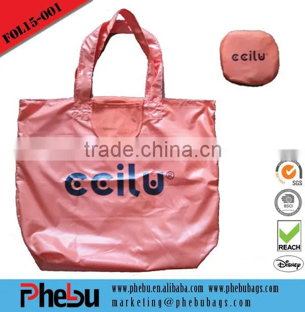 Promotional Polyester Foldable Cheap Waterproof Backpack(FOL15-036)
