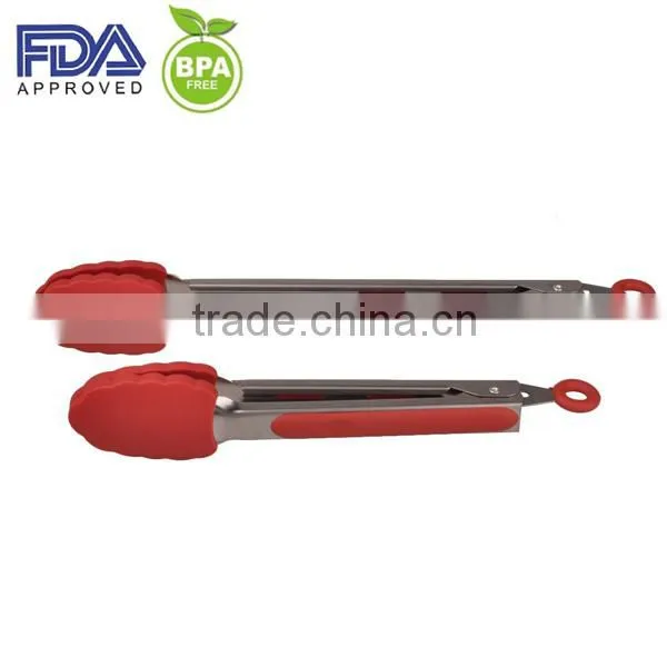 hot new products kitchen silicone tongs/ Silicone food Tongs