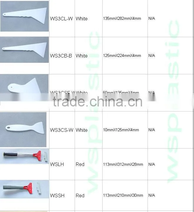 window plastic scraper hands tools