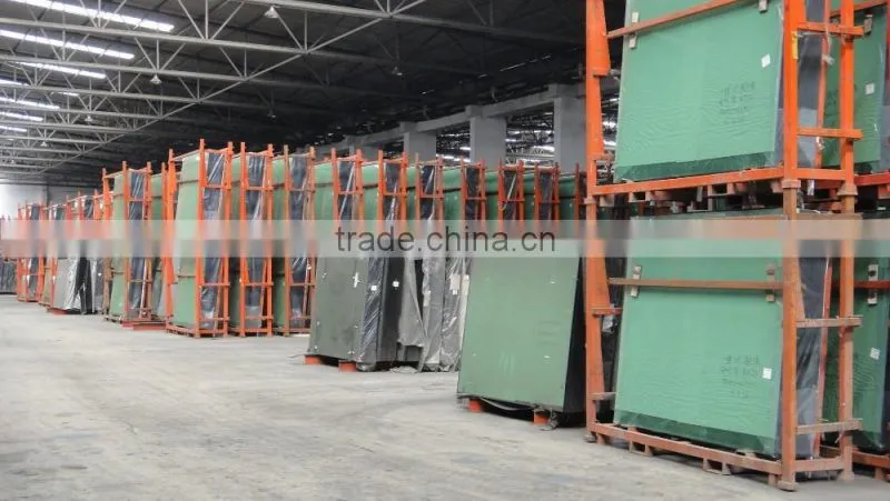 4mm 12mm bronze , gray , dark blue , dark green color coated colored glass for window and door
