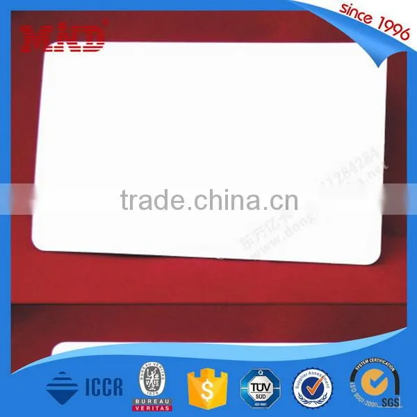 MDI75 Low cost PVC inkjet printable white blank card with high quality