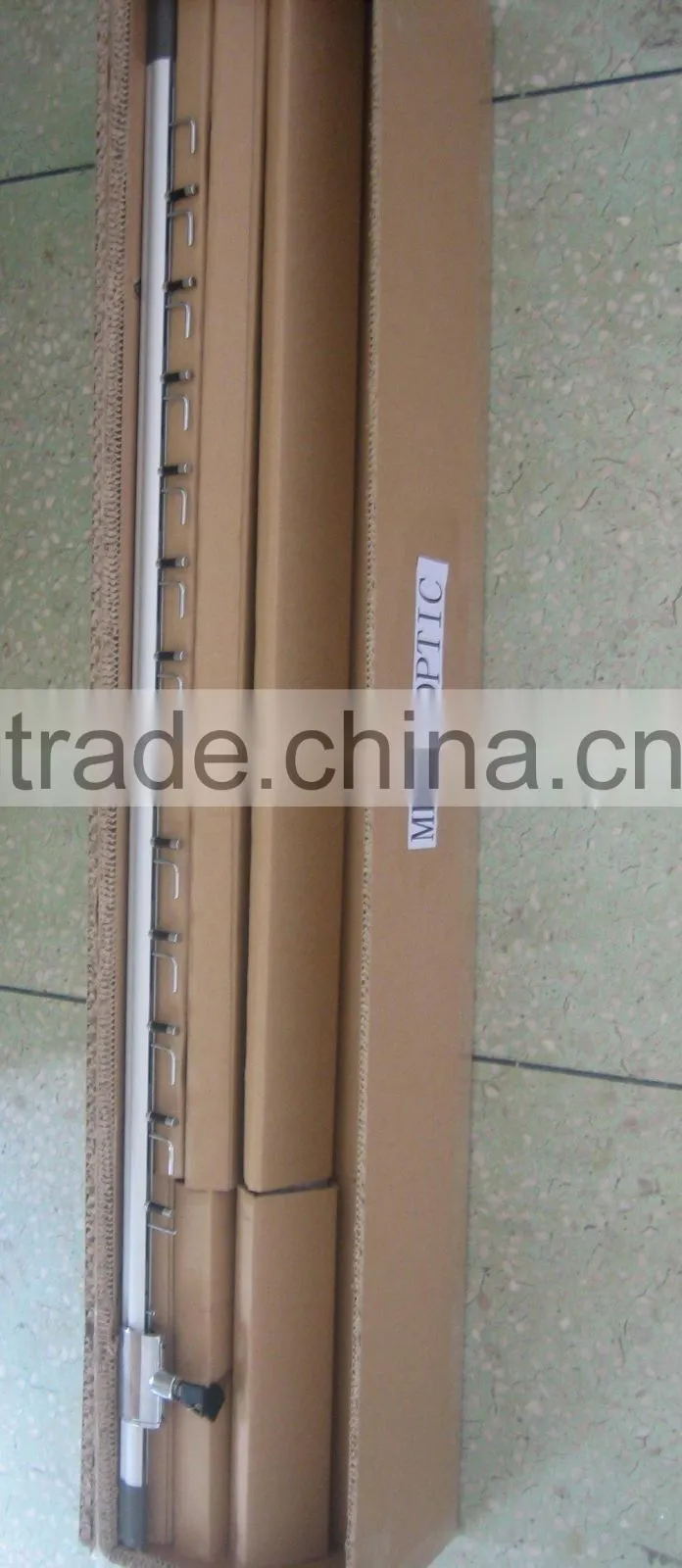 eyewear display rods;wall mounted sunglasses display bars;eyeglasses dsiplay poles