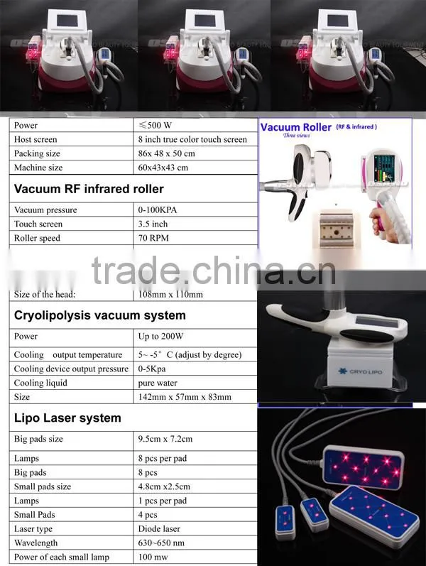 Professional Portable Cryolipolyse Venus Freeze Machine