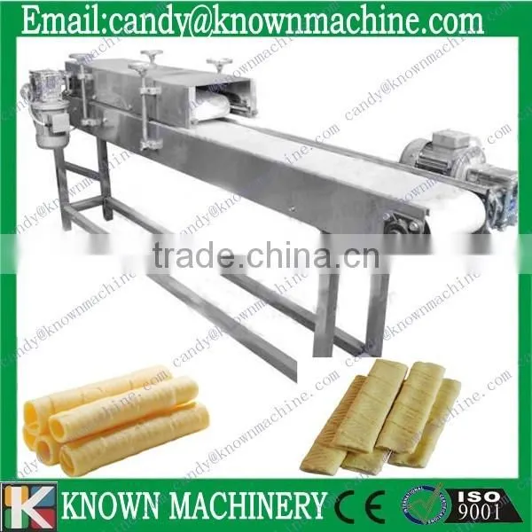 gas and electric egg roll making machine / wafer roll machine