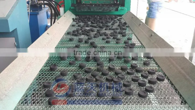 High Speed Coconut Shell Shisha Charcoal Briquette Machine