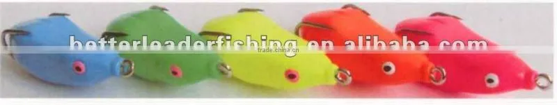 artificial plastic fishing frogs lures