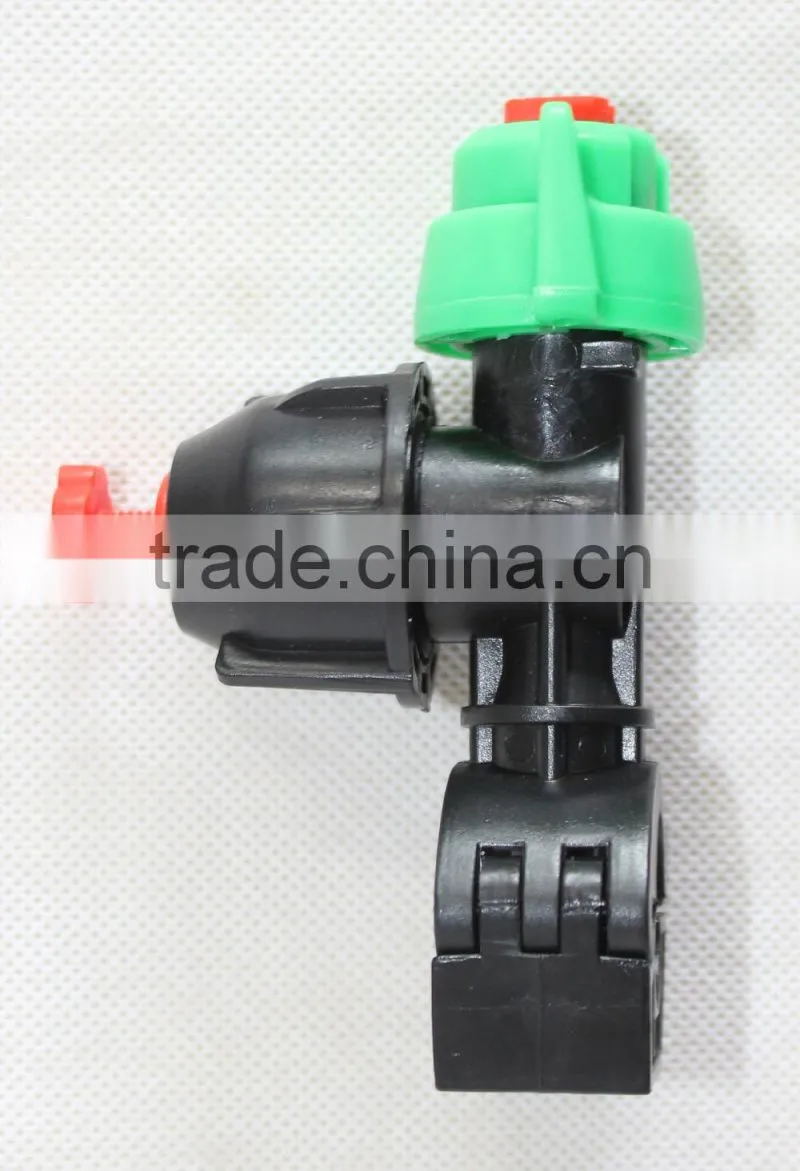 iLot fan pattern misting spray nozzle with valve