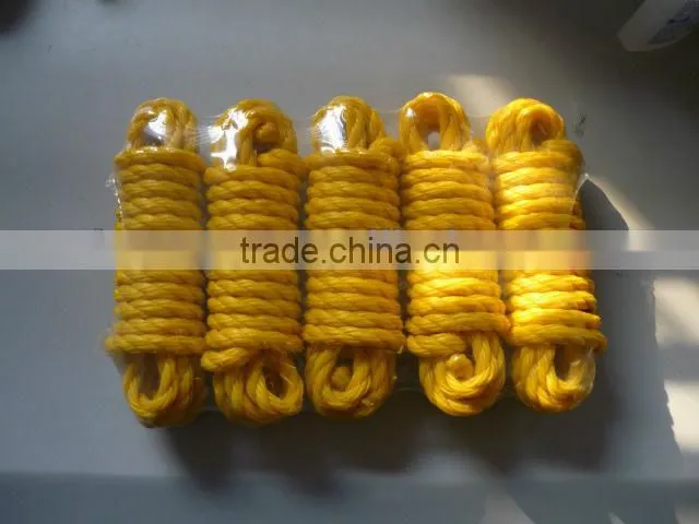 3-strand polypropylene twist rope