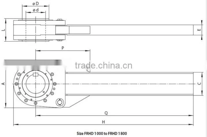 FRHD 800 Cam Clutch Bearing used as Backstopping Clutch