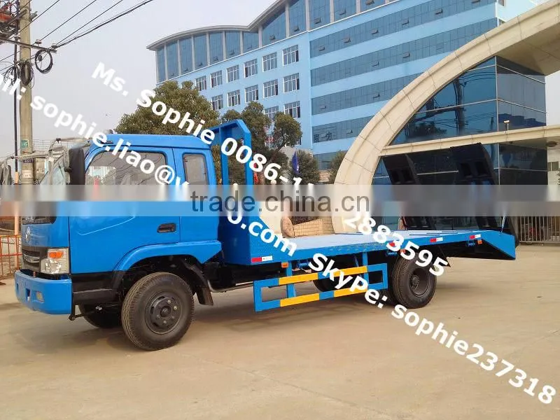 8 tons DongFeng flat bed trucks ,flat bed trucking,flat bed tow trucks