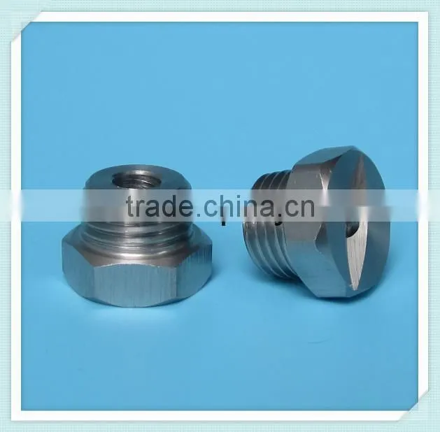 1/4",3/8",3/4" Stainless steel or brass flat fan nozzle nut
