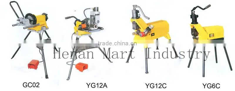 Automatic pipe groove cutting machine YG6C with 6'' grooving capacity