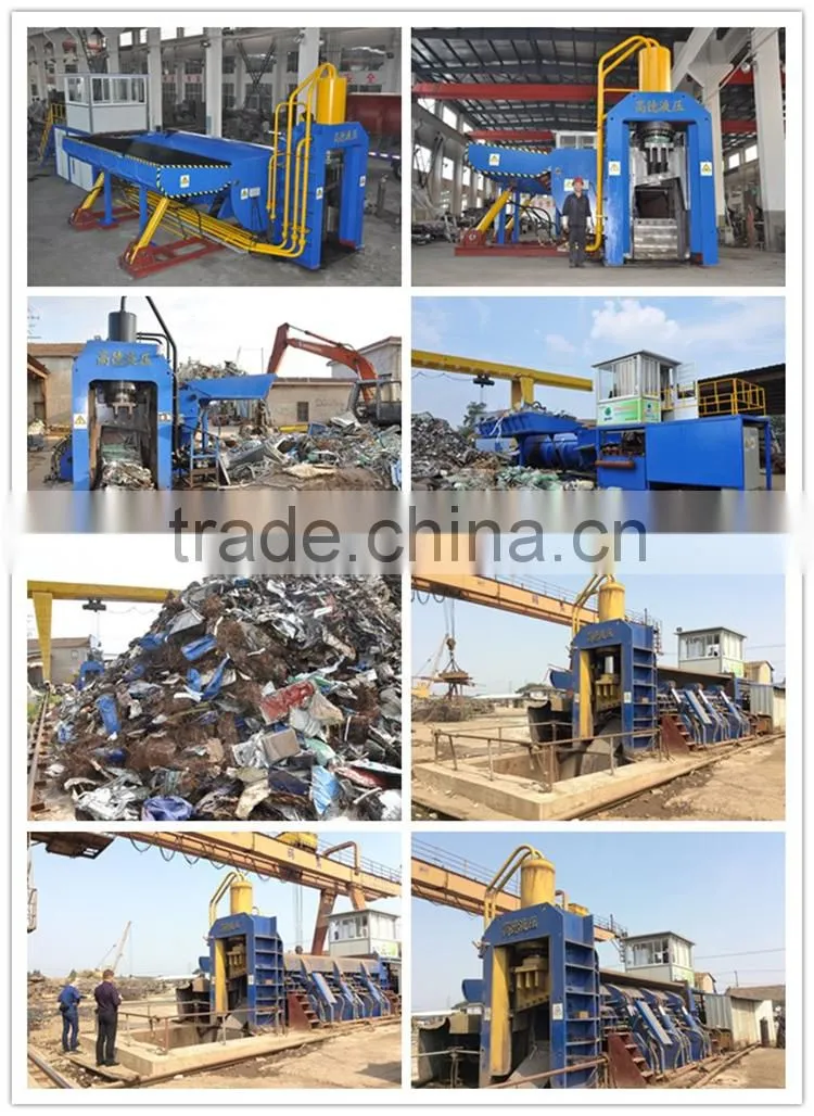 hot sale scrap shear balers for metal