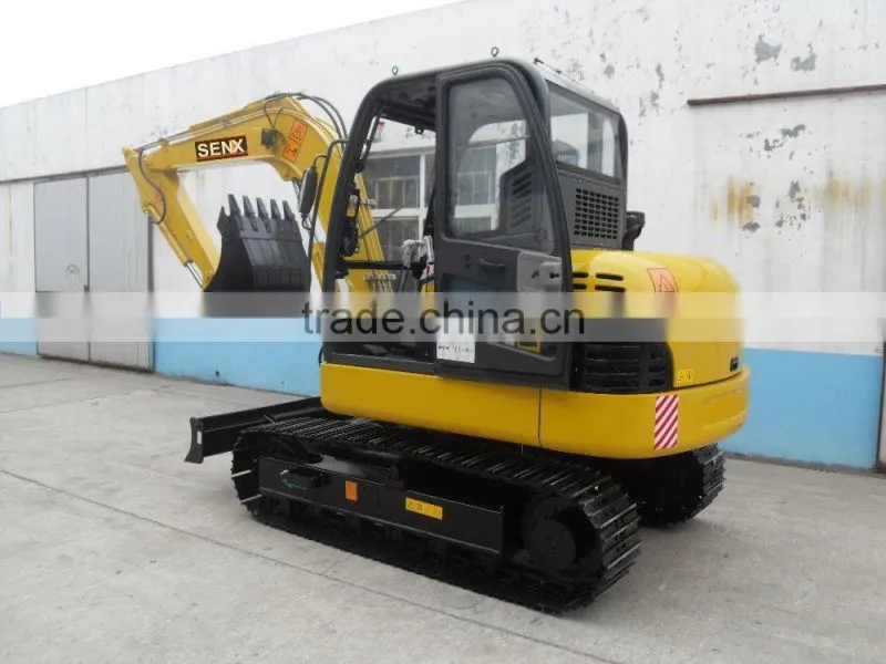 Chinese self-developed 6ton excavator SE60 mini excavator