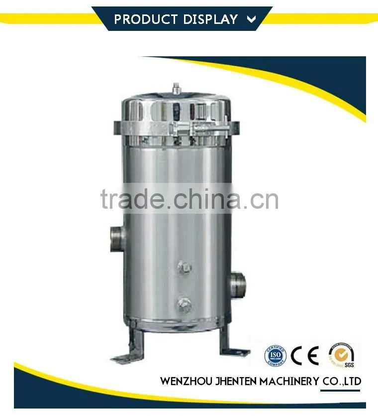 Factory manufacturing stainless steel cartridge filter housing