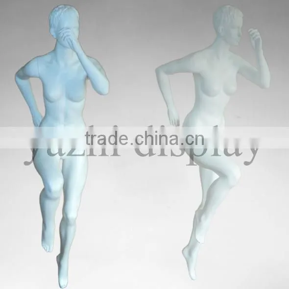 fashion display mannequin outdoor running mannequin