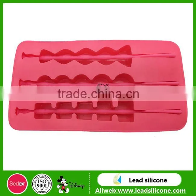 silicone ice cube tray with lid