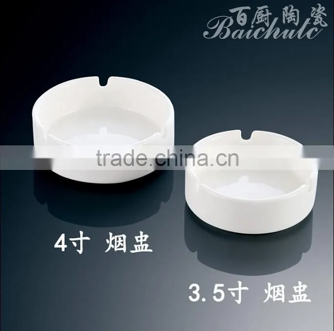 2016Haonai handmade hot sale custom ceramic cigar ashtray