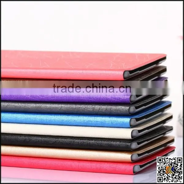 Flip Leather skin cover wallet leather Case with stand for ipad 6, flip case