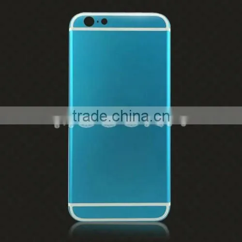 For iphone6 plus matt housing, colorful housing back case, black matt housing for iphone6 plus