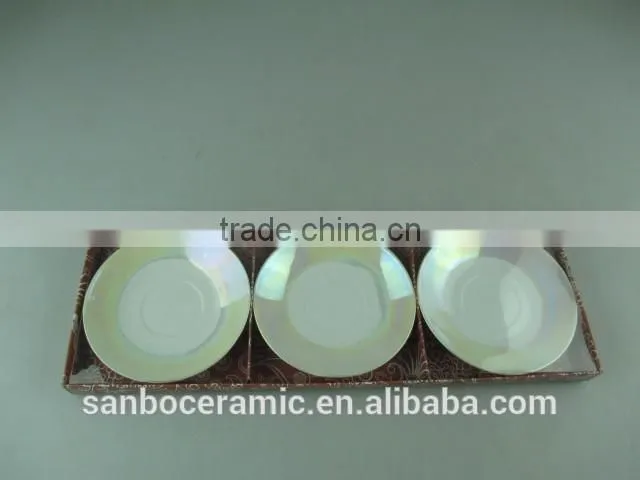 Wholesale Stock porcelain chafing dish with fluorescent line