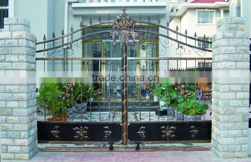 antique wrought iron gate