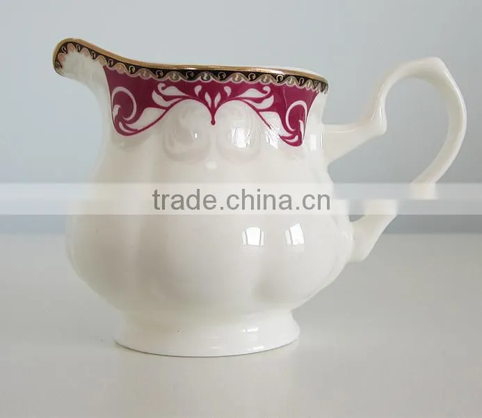 Porcelain tea sets High quality bone china coffee cups set ceramic coffee cup and saucer wedding gift 17pcs tea set