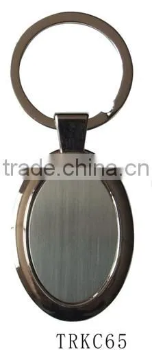 Hot sale PU leather custom logo gift metal keychain