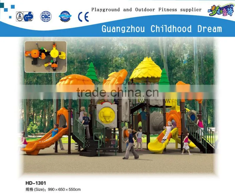 (HD-1301 ) Residential area playground ,park playground, popular kids middle school playground equipment