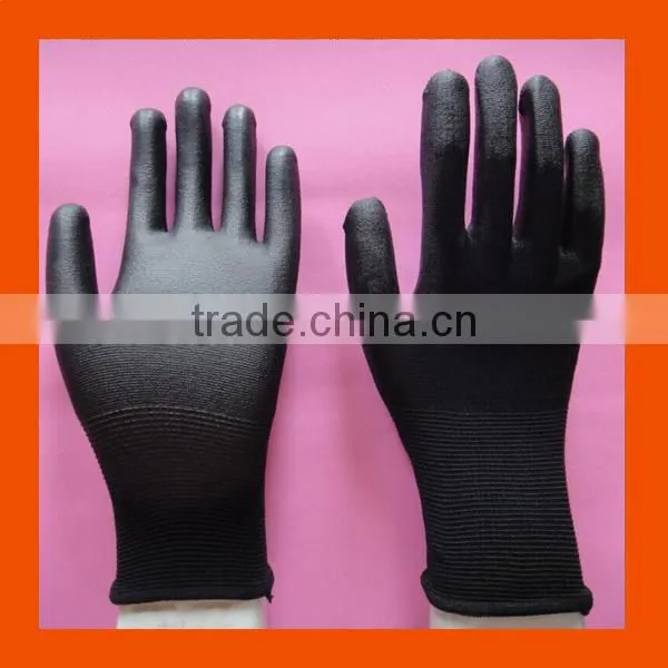 13g seguridad en el trabajo de la pu guantes de palma