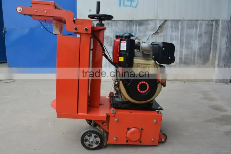 diesel operate concrete scarifier machine floor scraper