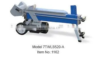 Horizontal log splitters with dual operating levers