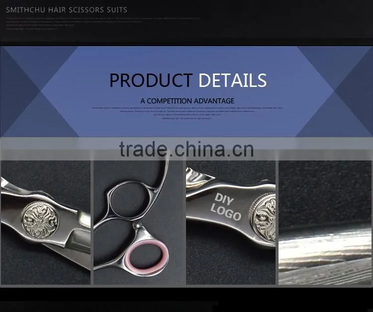 GU-575G High Quality Damascus Layer Steel Hair Cutting Scissors