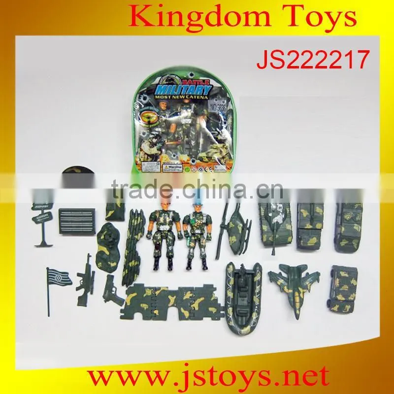 2015 new products mini plasitc kid toy soldier set china wholesale