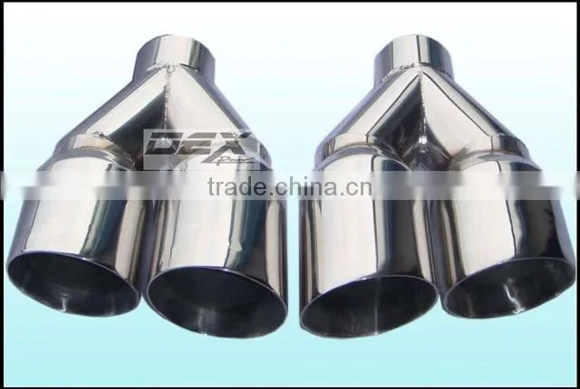 auto muffler exhaust assembly